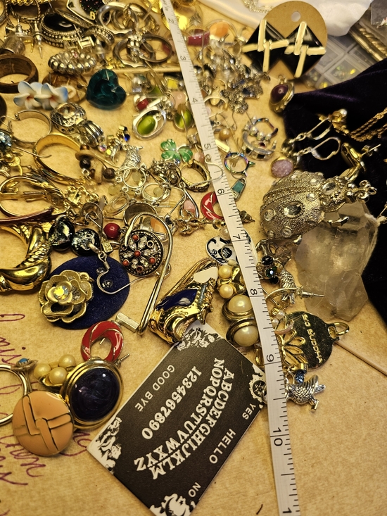 Jewelry - Vintage Sellers Crafters Bundle Jewelry Earrings Necklaces Rando